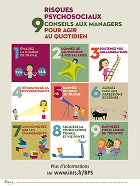 Risques psychosociaux. 9 conseils aux managers pour agir au quotidien