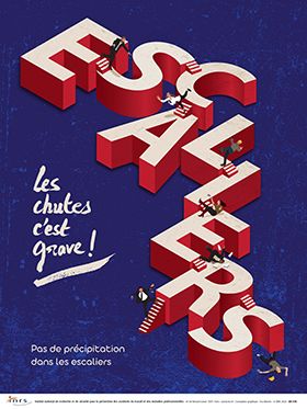 « Les chutes, c\'est grave ! » Pas de précipitation dans les escaliers