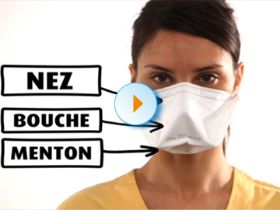 Les masques de protection respiratoire à l'hôpital