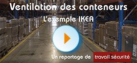 Sur le terrain - Ouverture des conteneurs chez Ikea