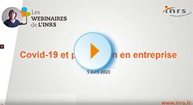 Webinaire - COVID-19 et prévention en entreprise