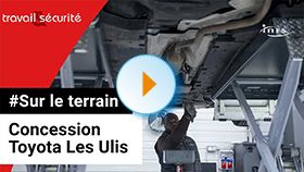 Sur le terrain - Concession Toyota - Les Ulis : concevoir un espace de travail sûr pour les collaborateurs