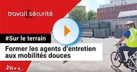 Sur le terrain - Former les agents d'entretien aux mobilités douces