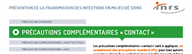 Précautions complémentaires « Contact »