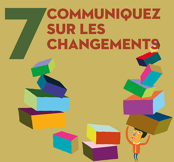 Communiquez sur les changements