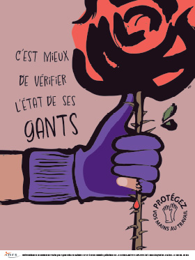 C'est mieux de vérifier l'état de ses gants