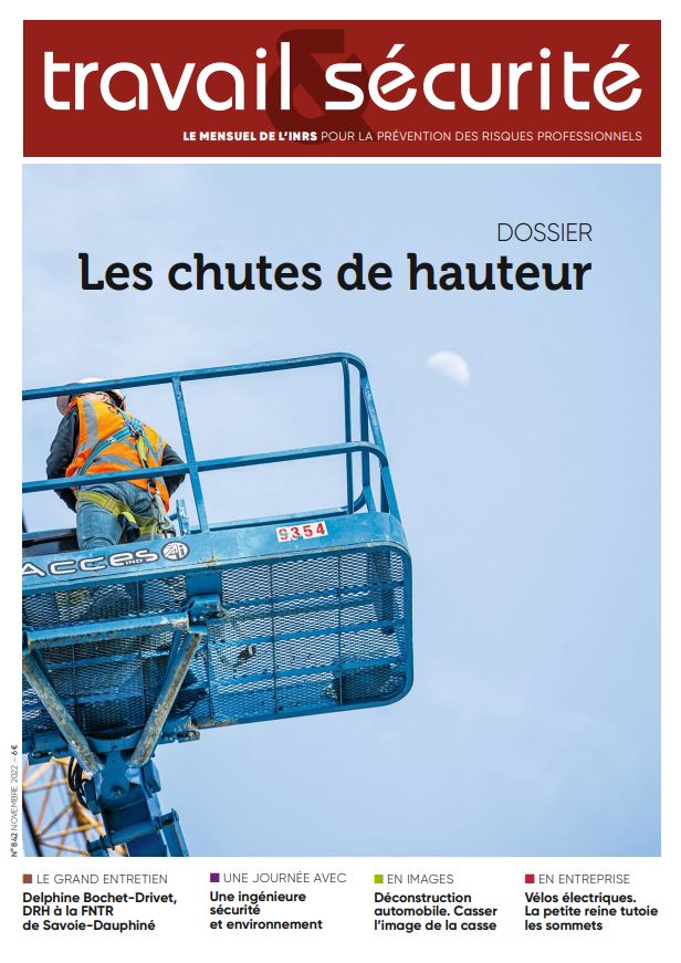 Couverture du numéro 842 de Travail & Sécurité