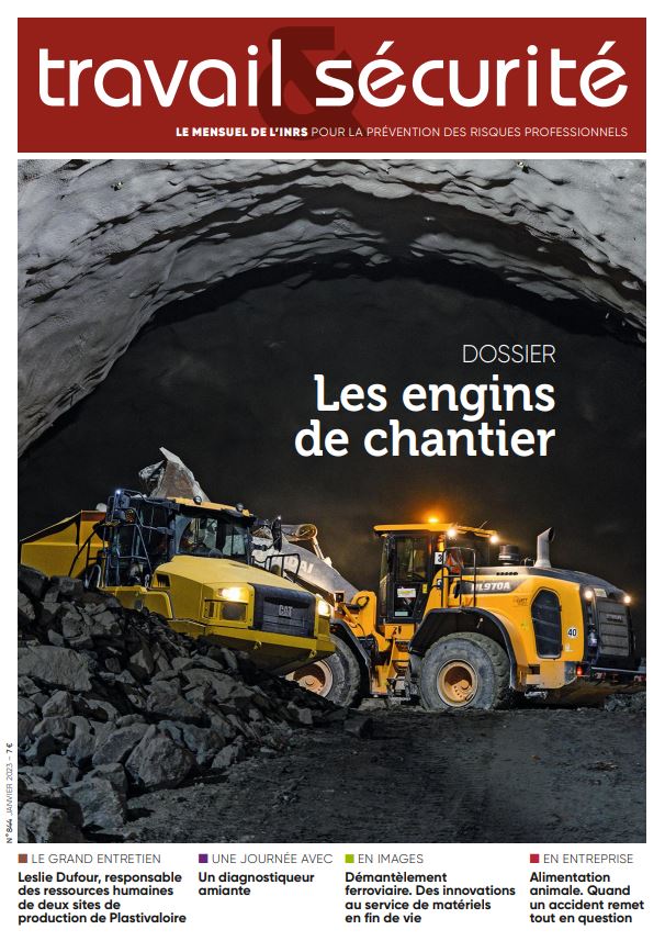 Couverture du numéro 843 de Travail & Sécurité