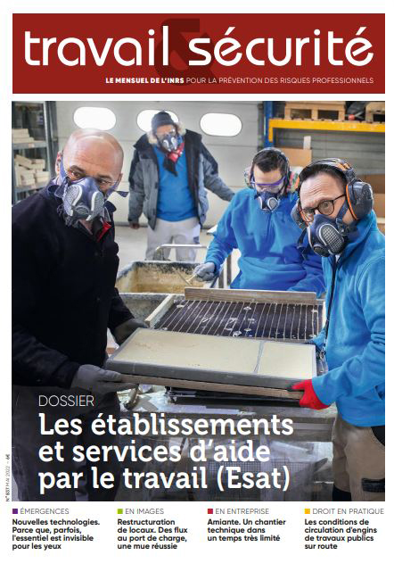 Couverture du numéro 837 de Travail & Sécurité