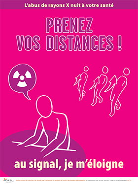 Prenez vos distances ! au signal, je m'éloigne